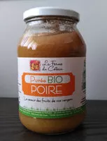 Mängden socker i Purée Bio Poire