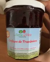 Mängden socker i Confiture de framboise