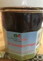 Mängden socker i Gelee de groseilles rouges