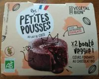 Mängden socker i Cœurs fondants au chocolat bio