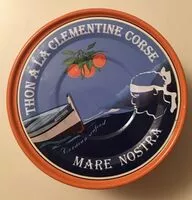 Mängden socker i Thon à la clementine Corse