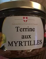 Mängden socker i Terrine myrtille
