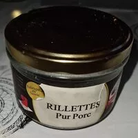 Mängden socker i Rillettes pur porc