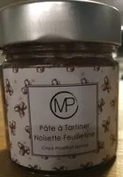 Mängden socker i Pate à tartiner noisette feuilletine