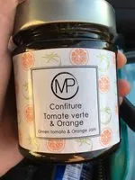 Mängden socker i confiture tomate verte et orange