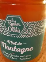 Mängden socker i Miel de montagne