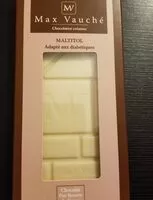 Mängden socker i Tablette de chocolat blanc Maltitol
