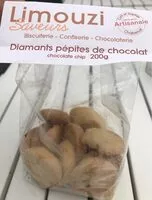 Mängden socker i Diamants pépites de chocolat