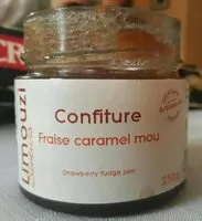 Mängden socker i Confiture fraise caramel mou