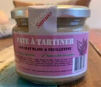 Mängden socker i Pate a tartiner chocolat blanc et feuilletine