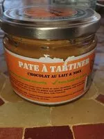 Mängden socker i Pate à tartiner chocolat noir