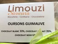 Mängden socker i Ourson en guimauve