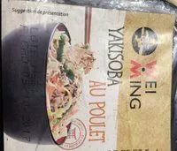 Mängden socker i Yakisoba au poulet