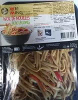 Mängden socker i Wok de nouilles aux legumes