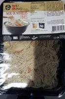 Mängden socker i Wok de nouilles fines