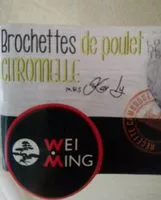 Mängden socker i Brochette de poulet citronelle