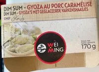 Mängden socker i Dim sum gyoka au porc caramélisé