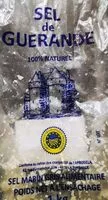Mängden socker i Sel de guerande 100% naturel
