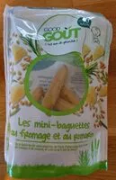 Mängden socker i Mini baguette au fromage et romarin