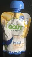 Mängden socker i Brassé Banane Citron-Good Gout-90g