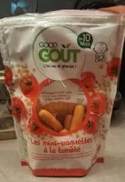Mängden socker i Les mini-baguettes à la tomate bio 70g