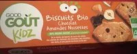 Mängden socker i Biscuits Chocolat Amandes Noisettes