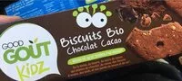 Mängden socker i Biscuits Bio aux pépites de chocolat et au cacao.
