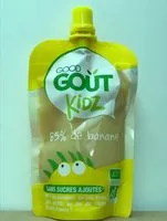 Mängden socker i Pack de 4 gourdes Banane