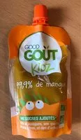 Mängden socker i Good Gout kidz