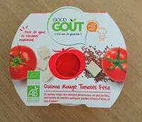 Mängden socker i Quinoa rouge tomates fêta-Good gout-220g