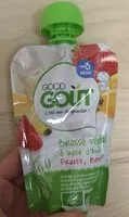 Mängden socker i Brassé végétal base d'avoine fraise banane-Good Gout-90g