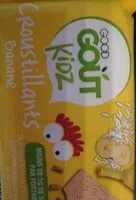 Mängden socker i Good gout kids croustillants banane