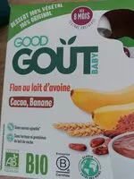 Mängden socker i Flan au lait d'avoine Cacao Banane