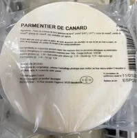 Mängden socker i Parmentier de canard