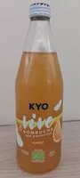 Mängden socker i KYO Vive Kombucha Orange Pomme non pasteurisé