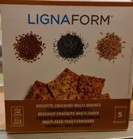 Mängden socker i Biscotte crackers multi graines