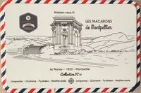 Mängden socker i Les macarons de Montepellier