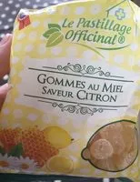 Mängden socker i GOMMES AU MIEL SAVEUR CITRON