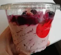 Mängden socker i Cup canaille mousse framboise