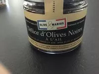 Mängden socker i Delice d'olives noires a l'ail