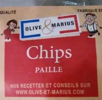 Mängden socker i Chips paille