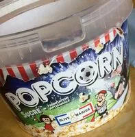 Mängden socker i Pop corn sucre