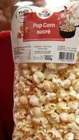 Mängden socker i Pop corn sucré