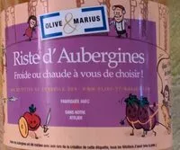 Mängden socker i Riste d'aubergines