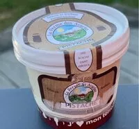 Mängden socker i glace pistache