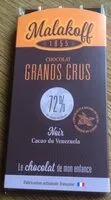 Mängden socker i Chocolat noir 72% Venezuela
