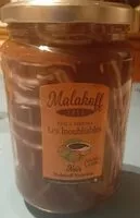 Mängden socker i Pâte à tartiner Noir Malakoff Noisettes