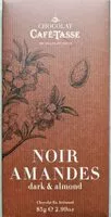Mängden socker i Chocolat Noir Amandes