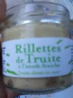 Mängden socker i Rillettes de truite à l'aneth fraîche