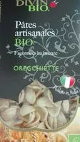 Mängden socker i Pâtes artisanales bio - Orecchiette